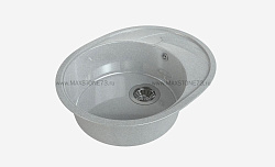 MAXSTONE Мойка глянцевая MS-8 (светло-серая) 570*460*200